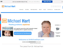 Tablet Screenshot of doctormichaelhart.com